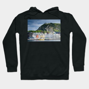 Alesund Town Cityscape Norway Hoodie